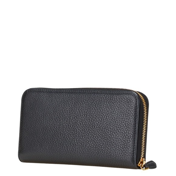 Prada Wallet Navy leather Blue long - Picture 1 of 8